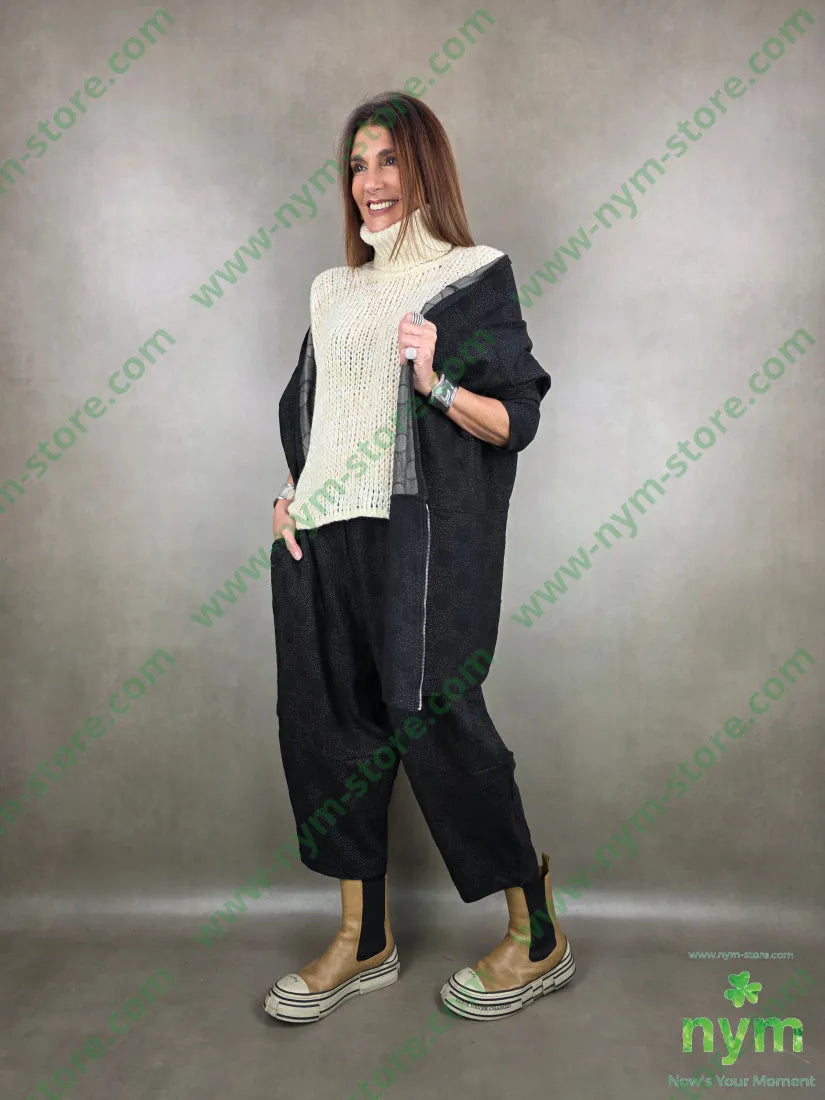 maglione dolcevita traforato 56pc30ny7wo7vi MAGLIA