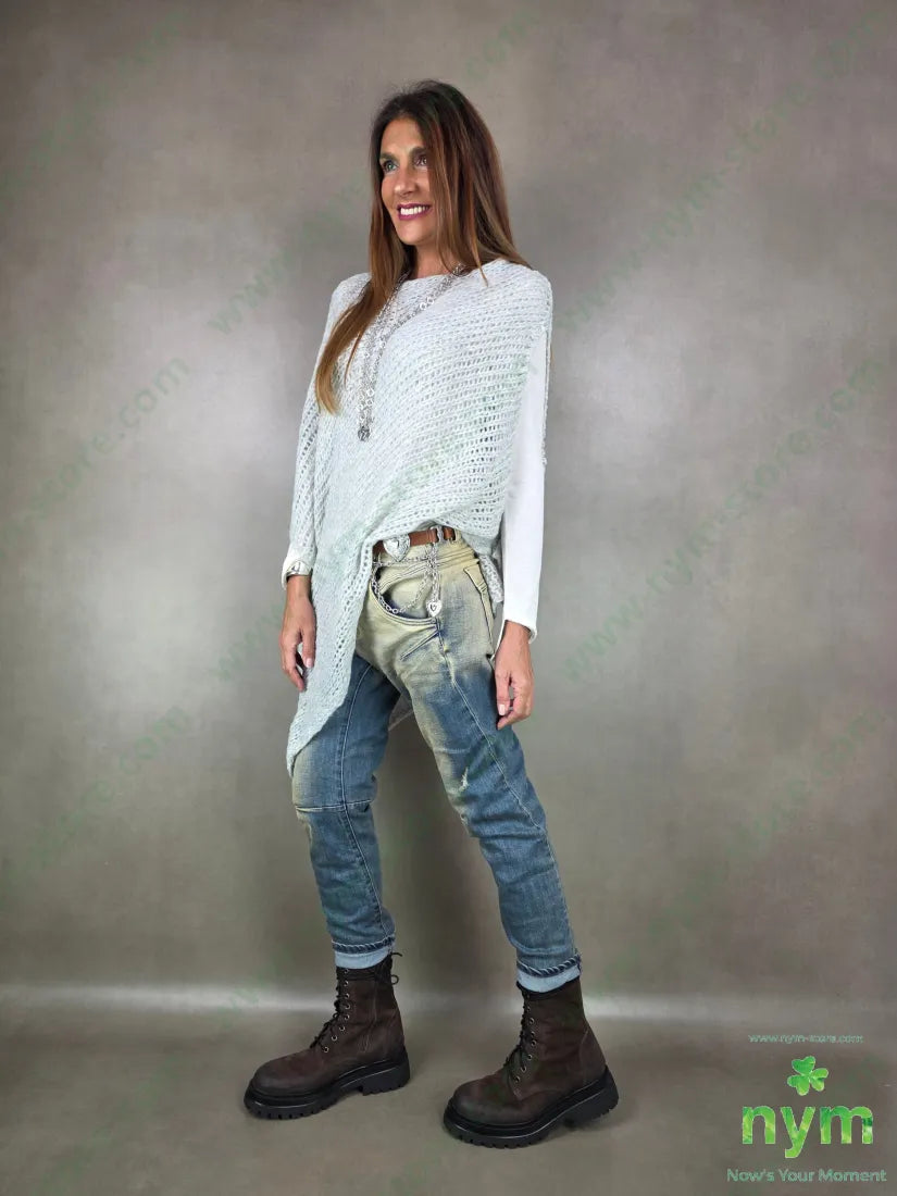 maglione traforato sagomato 56pc30ny7wo7vi MAGLIA