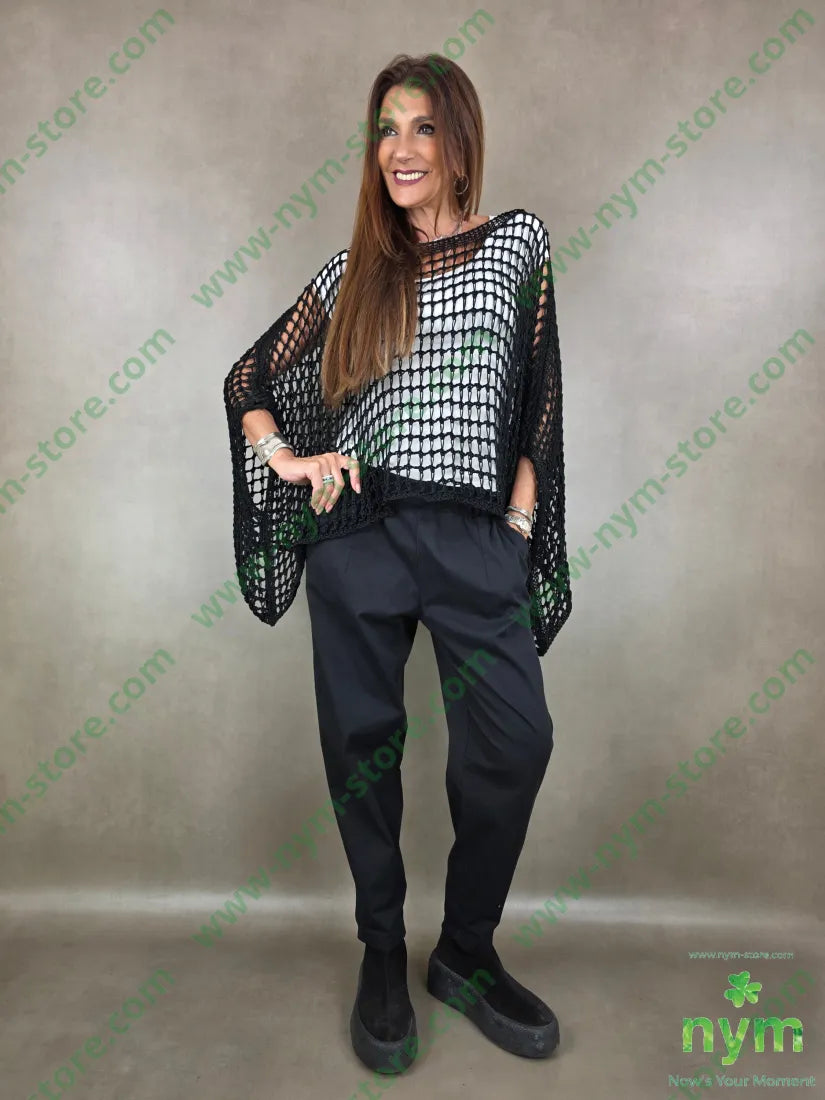 mantella a rete 100acr - U / NERO / PE26 - MAGLIA