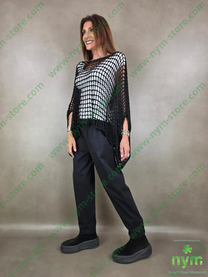 mantella a rete 100acr - U / NERO / PE26 - MAGLIA