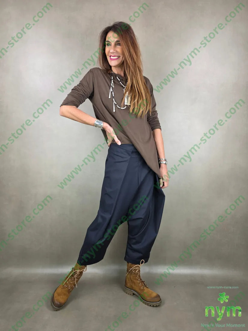 pan cavallo bass piega piatta frescolana 64pl33vi3ea PANTALONE