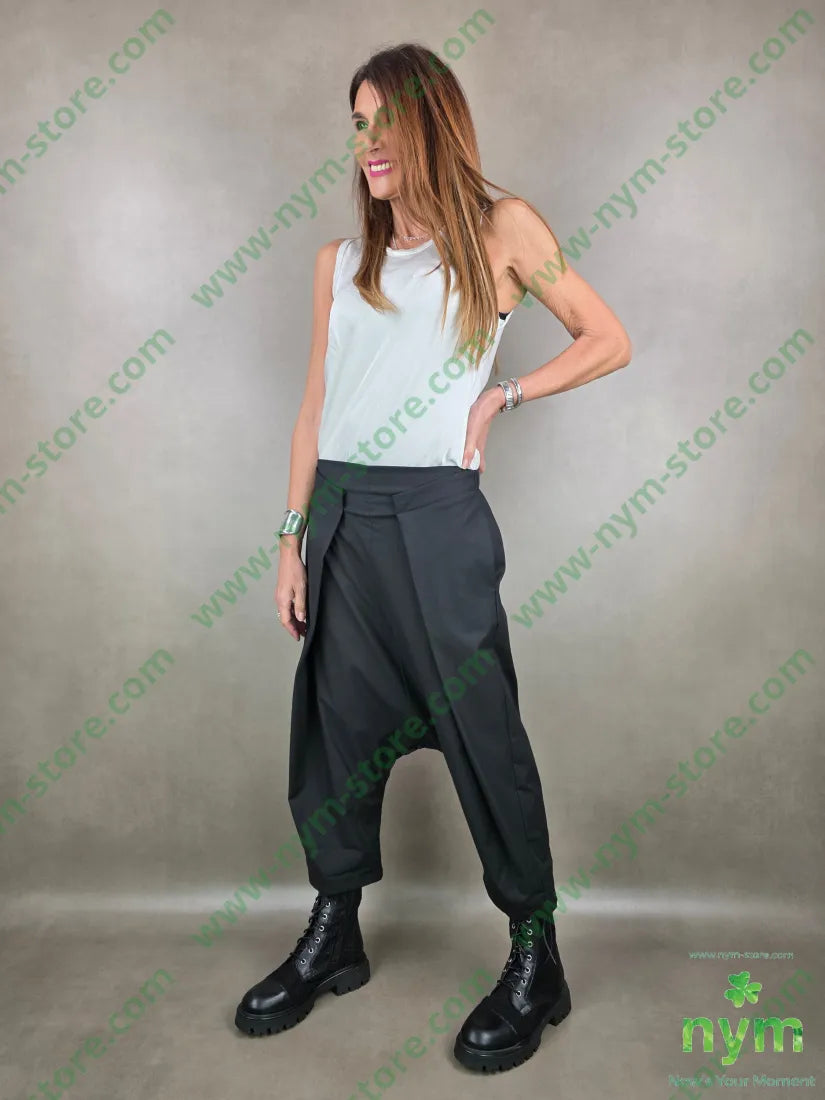 pan cavallo bass piega piatta frescolana 64pl33vi3ea PANTALONE