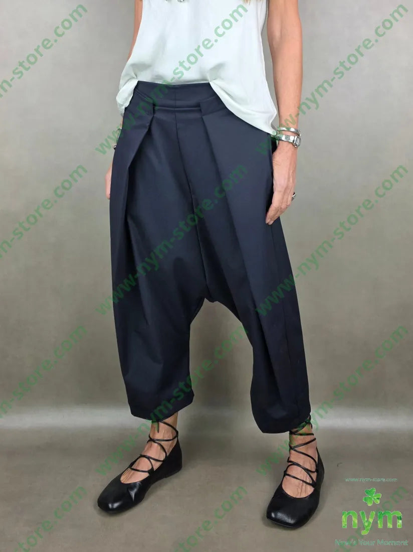 pan cavallo bass piega piatta frescolana 64pl33vi3ea U / BLU / PE26 PANTALONE