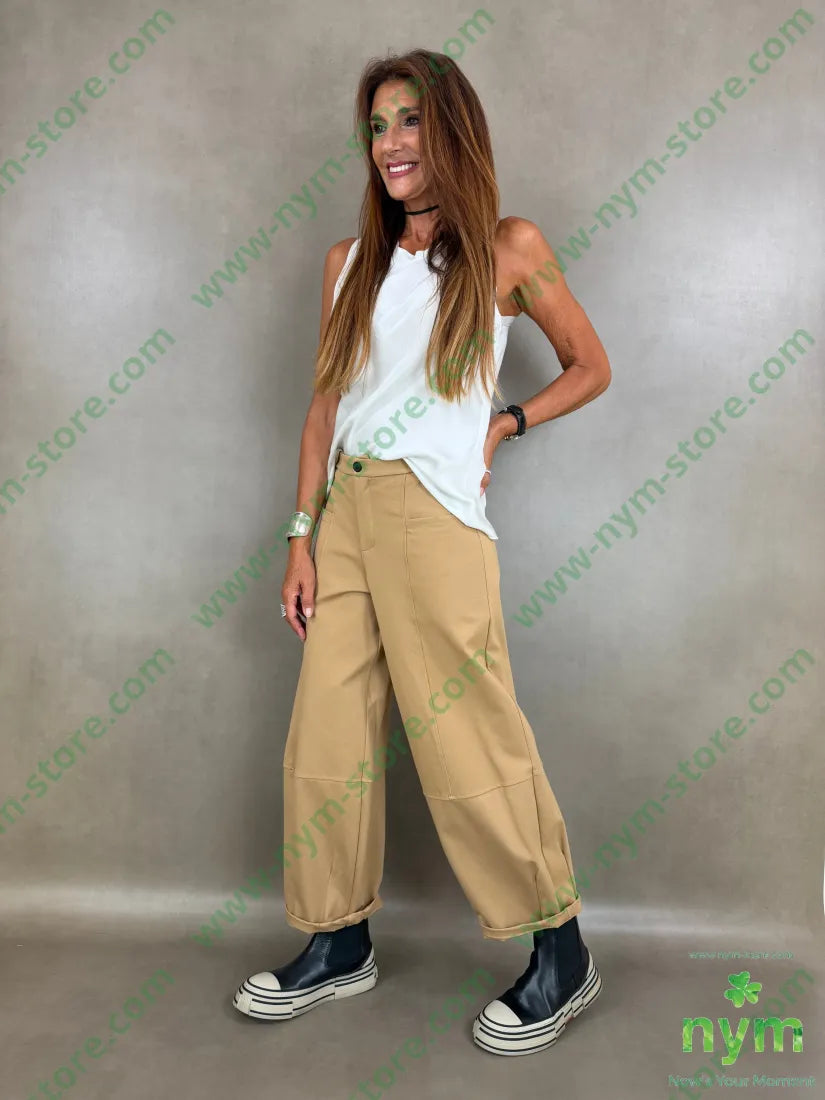 pant cerniera e bottone punto milano c 60vi35pa5ea - PANTALONE