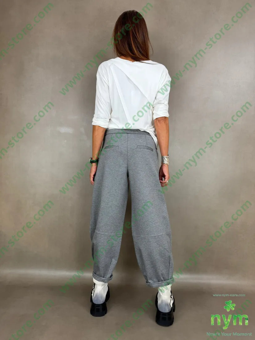 pant cerniera e bottone punto milano g 60vi35pa5ea - PANTALONE