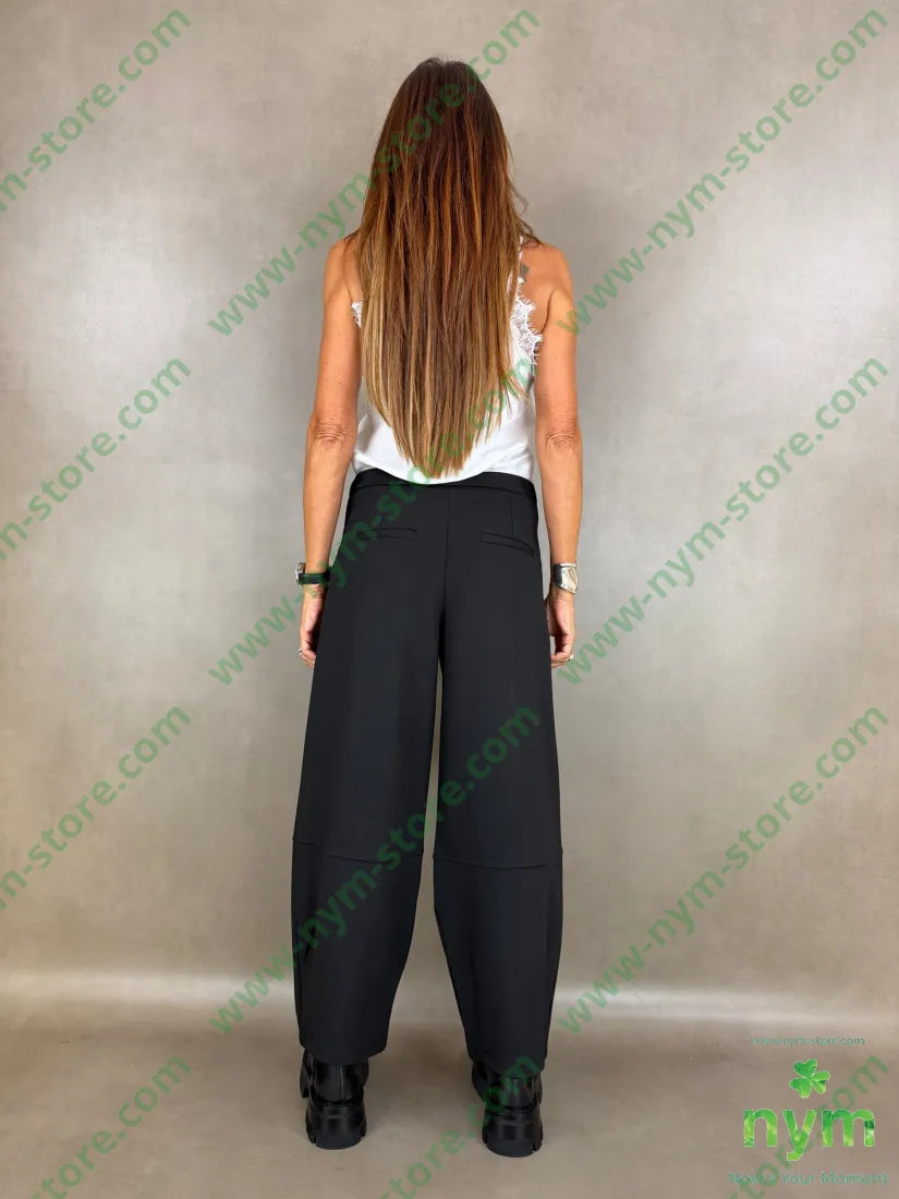 pant cerniera e bottone punto milano n 60vi35pa5ea - PANTALONE
