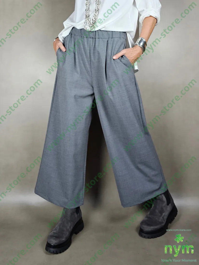 pant gaucho frescolana 63pl33vi4ea U / GRIGIO / PE25 PANTALONE