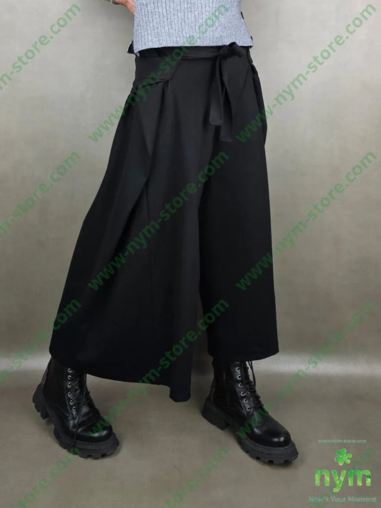 pant gaucho punto mi 68vi27pl5ea U / NERO / AI25 PANTALONE