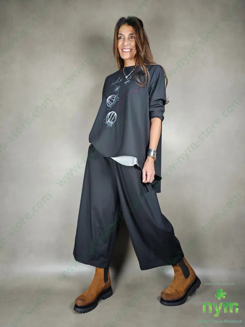 pant gaucho tache gamba 64pl33vi3ea PANTALONE