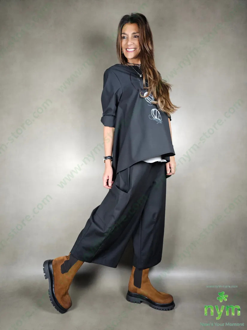 pant gaucho tache gamba 64pl33vi3ea PANTALONE