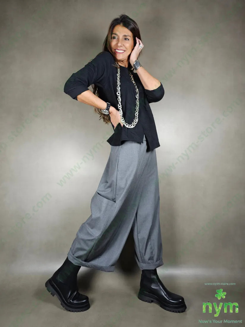 pant gaucho tache gamba 64pl33vi3ea PANTALONE