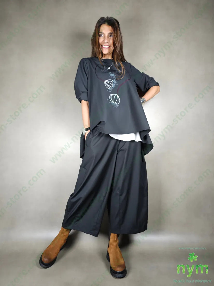 pant gaucho tache gamba 64pl33vi3ea PANTALONE