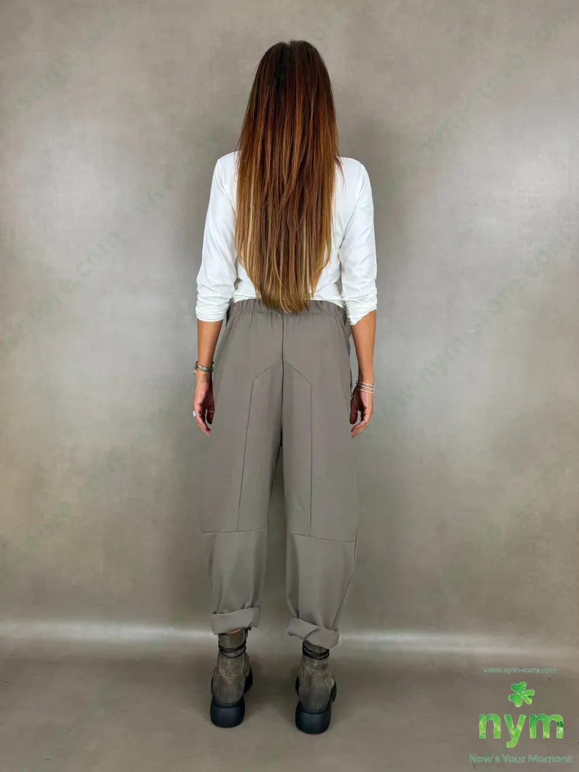 pant motivo tasca punto milano f 60vi35pa5ea - U / FANGO / AI26 - PANTALONE