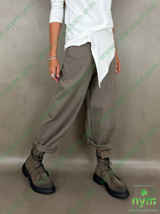 pant motivo tasca punto milano f 60vi35pa5ea - U / FANGO / AI26 - PANTALONE