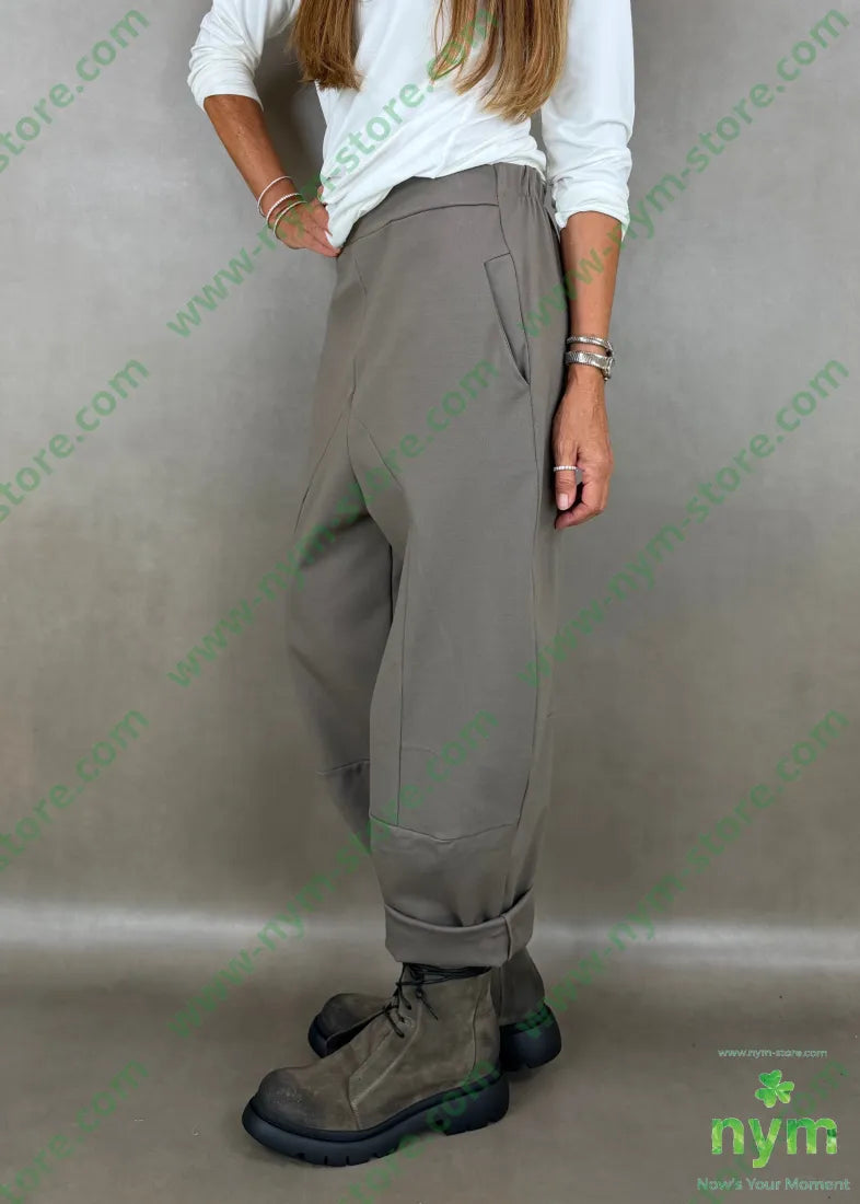 pant motivo tasca punto milano f 60vi35pa5ea - U / FANGO / AI26 - PANTALONE
