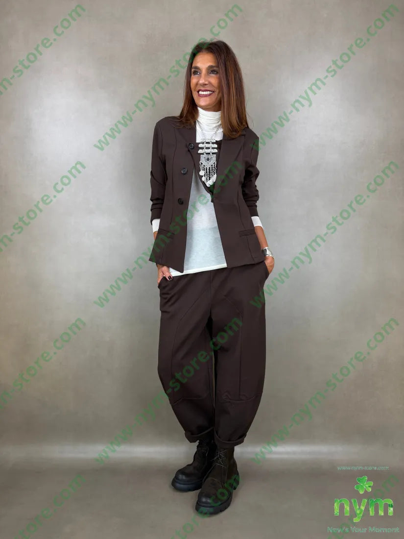 pant motivo tasca punto milano ma 60vi35pa5ea - U / MARRONE / AI26 - PANTALONE