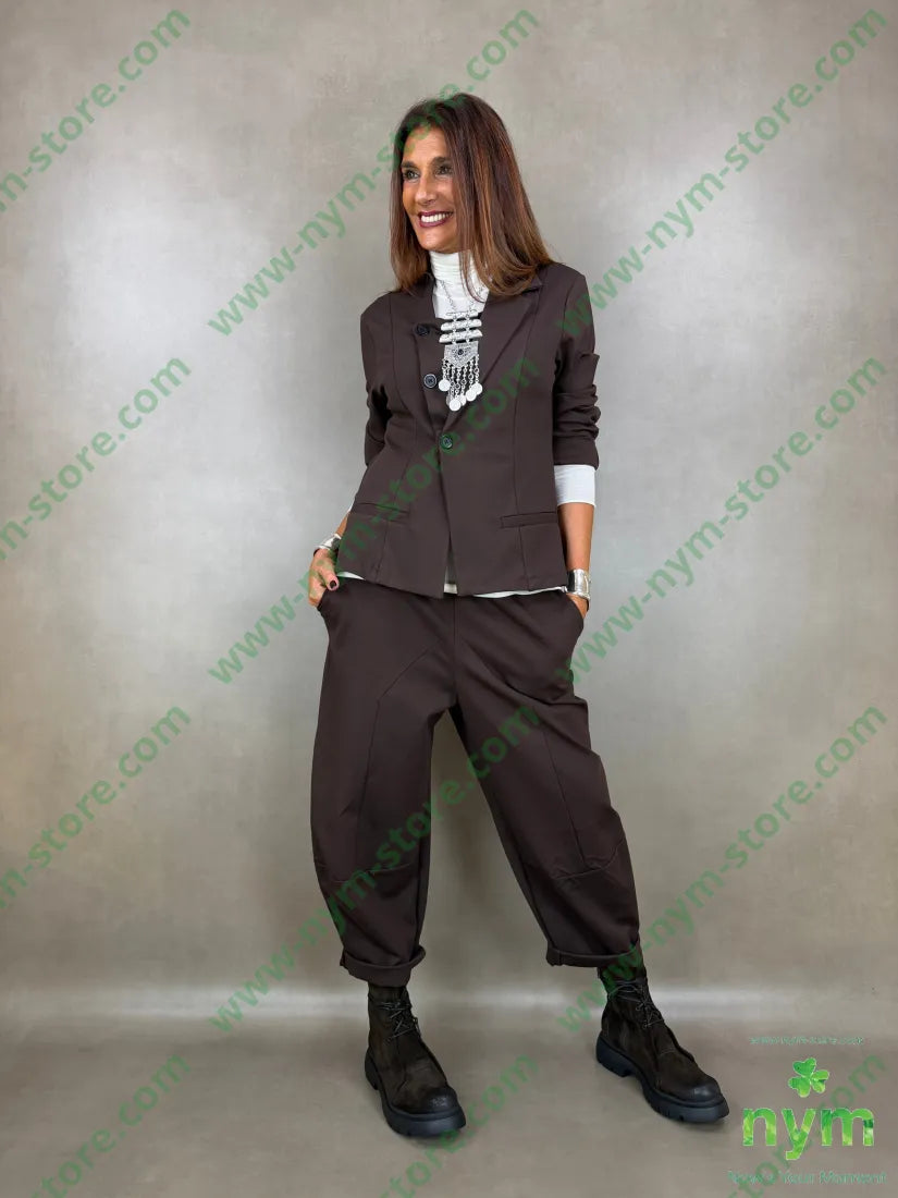 pant motivo tasca punto milano ma 60vi35pa5ea - U / MARRONE / AI26 - PANTALONE