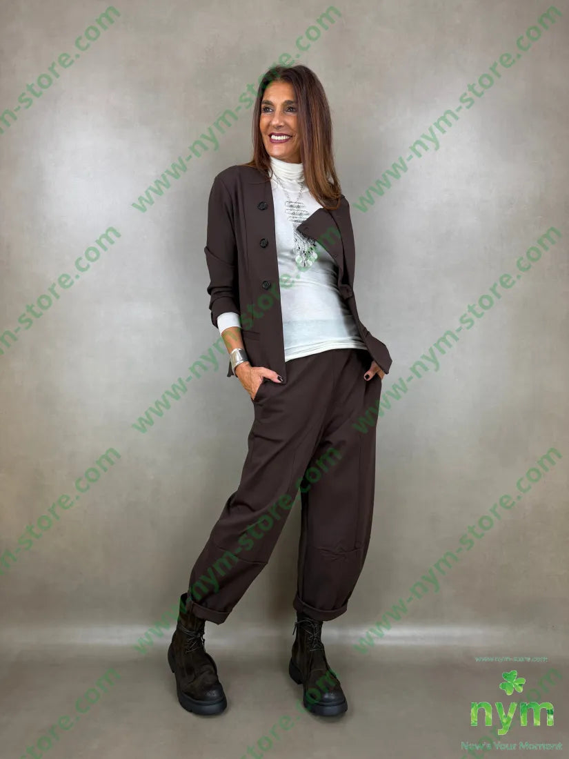pant motivo tasca punto milano ma 60vi35pa5ea - U / MARRONE / AI26 - PANTALONE