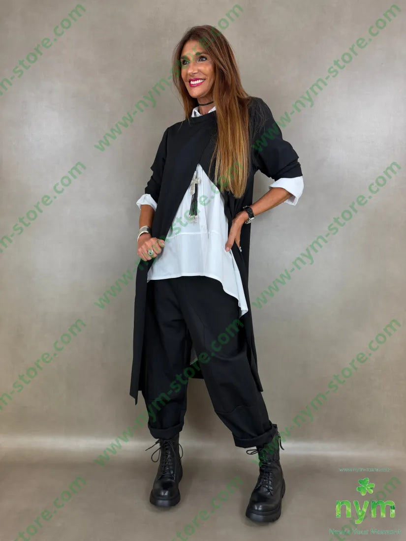 pant motivo tasca punto milano n 60vi35pa5ea - U / NERO / AI26 - PANTALONE