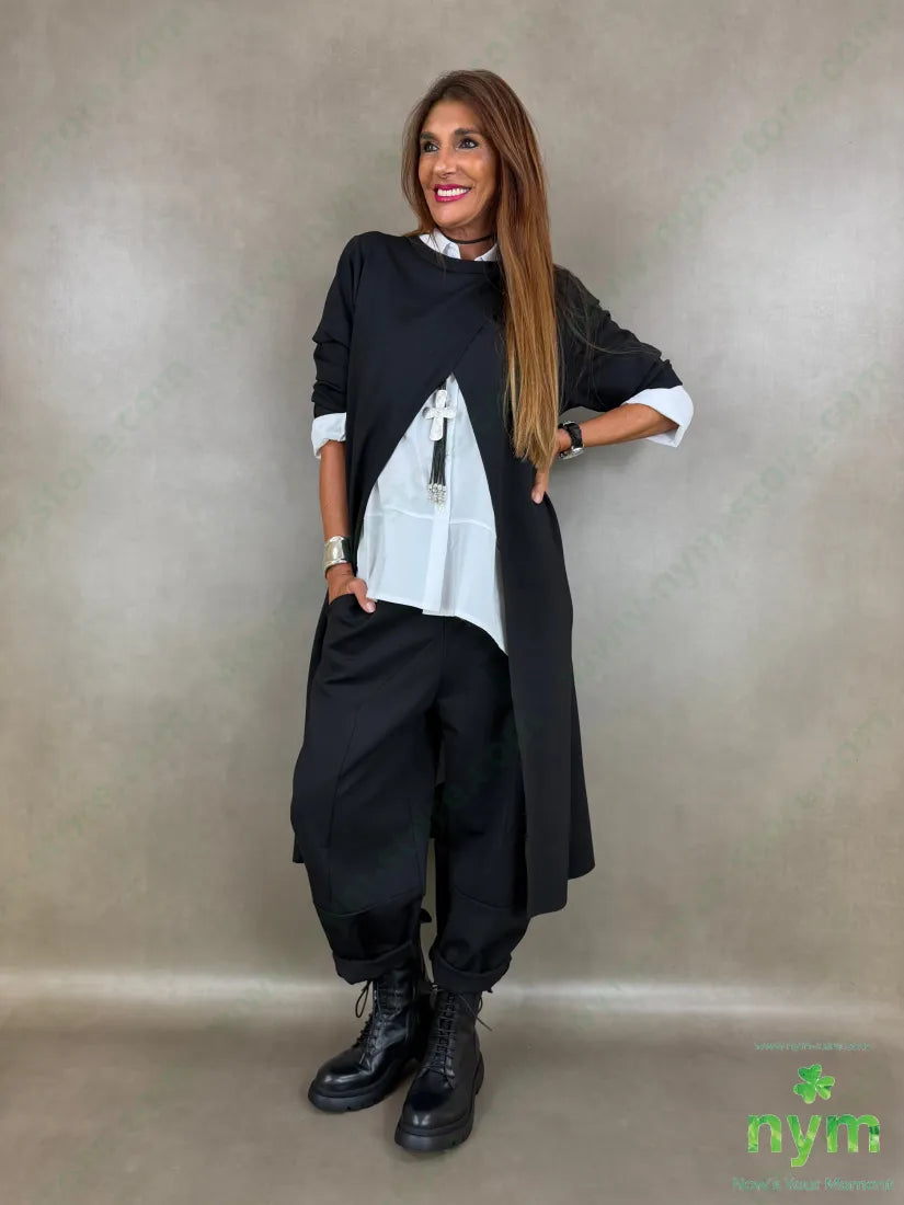 pant motivo tasca punto milano n 60vi35pa5ea - U / NERO / AI26 - PANTALONE