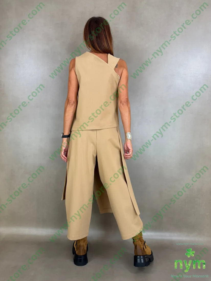 pant pareo removibile punto milano c 60vi35pa5ea - U / CAMMELLO / AI26 - PANTALONE