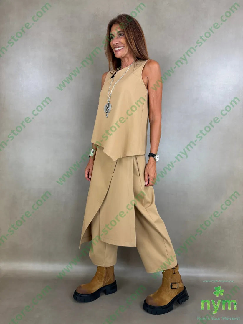 pant pareo removibile punto milano c 60vi35pa5ea - U / CAMMELLO / AI26 - PANTALONE