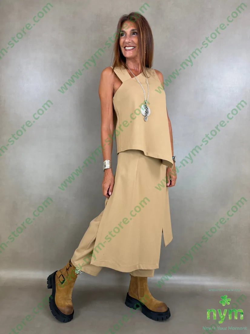 pant pareo removibile punto milano c 60vi35pa5ea - U / CAMMELLO / AI26 - PANTALONE