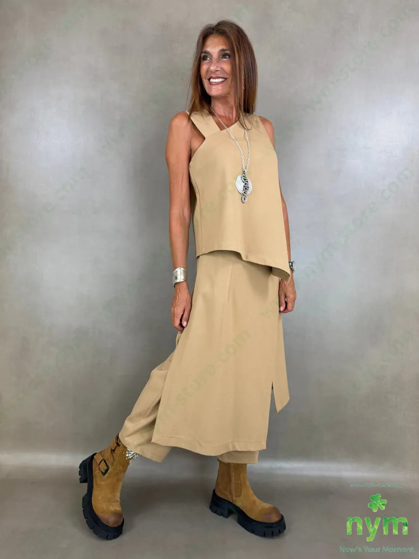 pant pareo removibile punto milano c 60vi35pa5ea - U / CAMMELLO / AI26 - PANTALONE