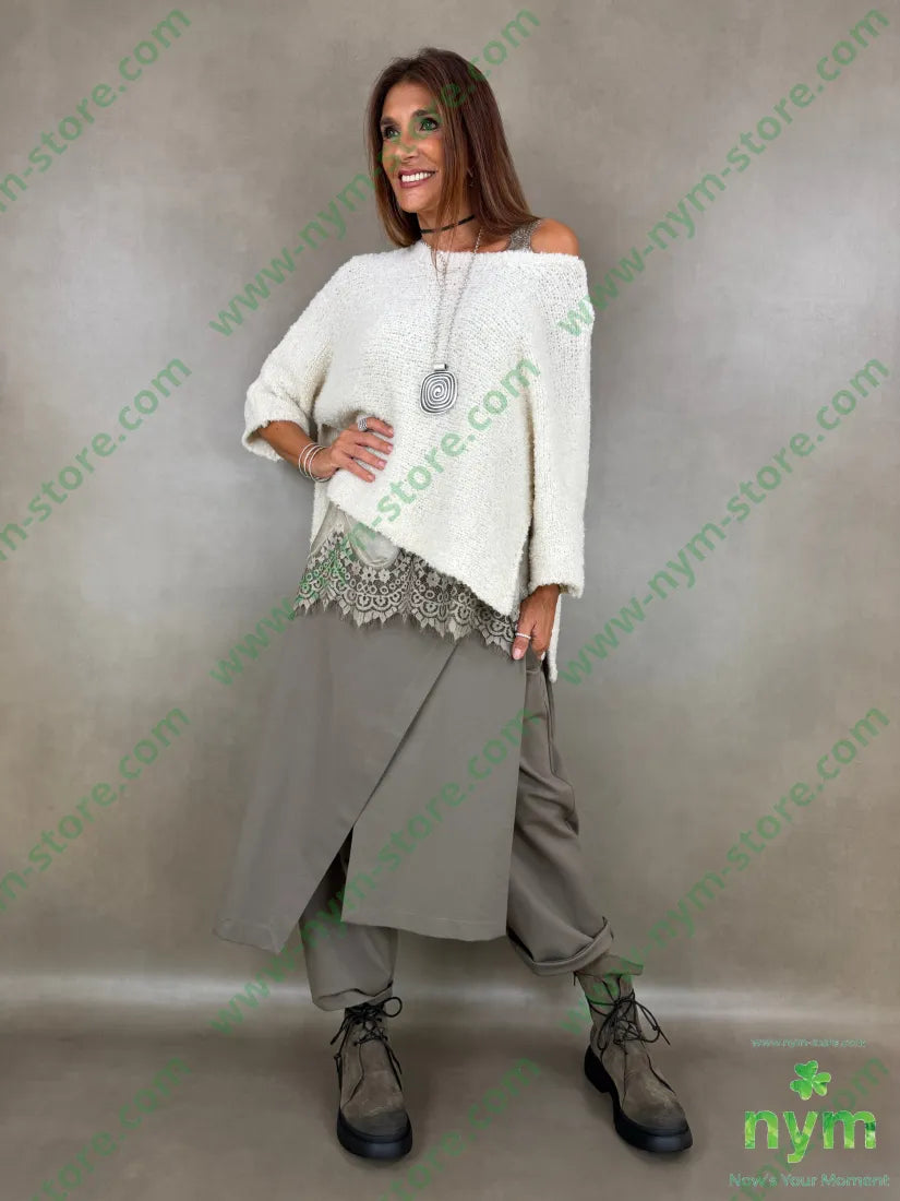 pant pareo removibile punto milano f 60vi35pa5ea - U / FANGO / AI26 - PANTALONE