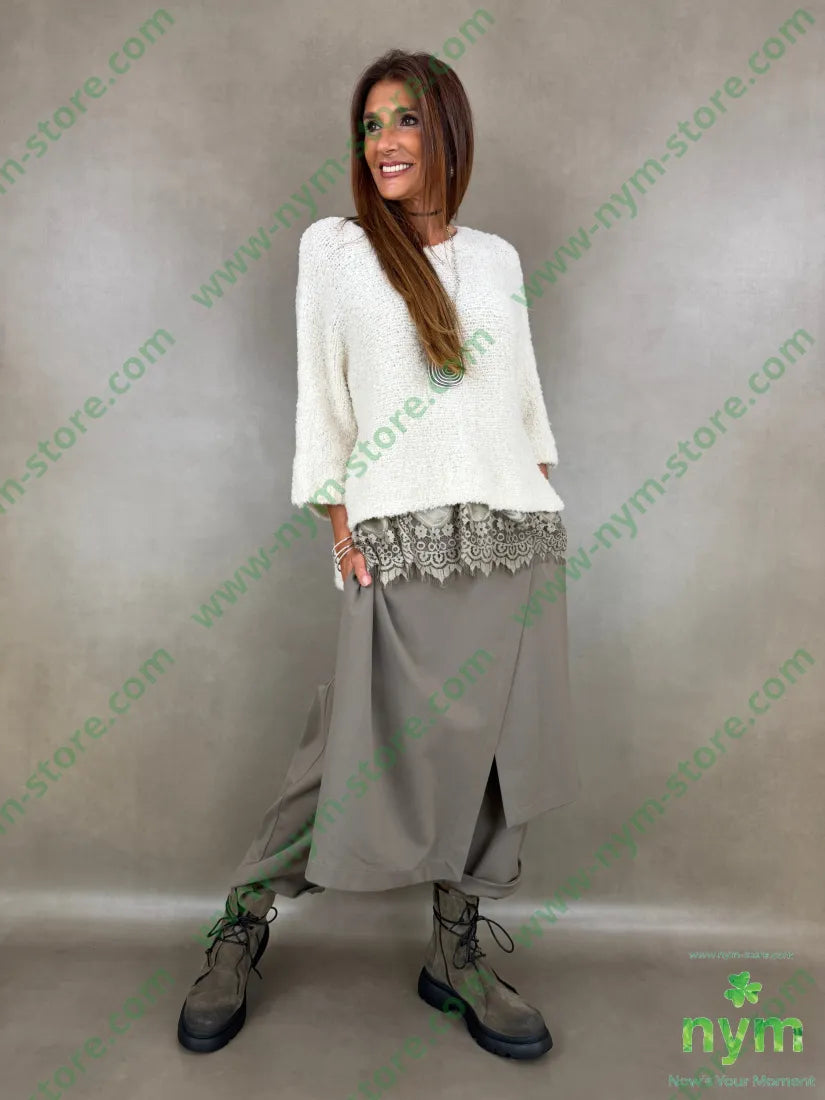 pant pareo removibile punto milano f 60vi35pa5ea - U / FANGO / AI26 - PANTALONE
