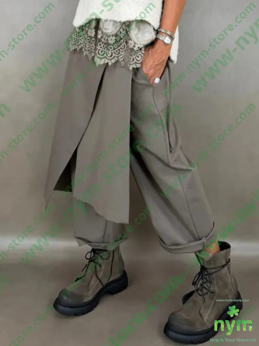 pant pareo removibile punto milano f 60vi35pa5ea - U / FANGO / AI26 - PANTALONE