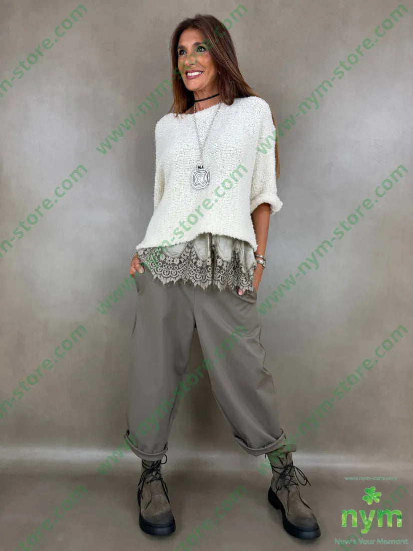 pant pareo removibile punto milano f 60vi35pa5ea - U / FANGO / AI26 - PANTALONE