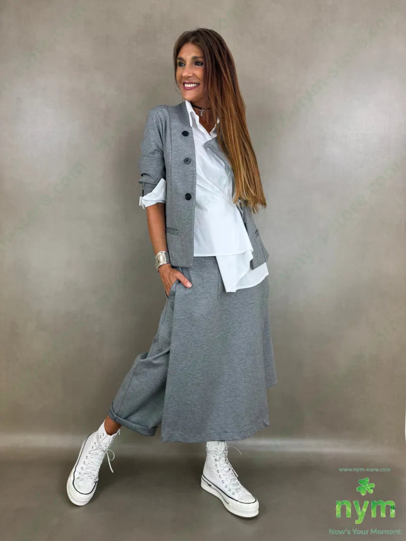 pant pareo removibile punto milano g 60vi35pa5ea - U / GRIGIO C. / AI26 - PANTALONE