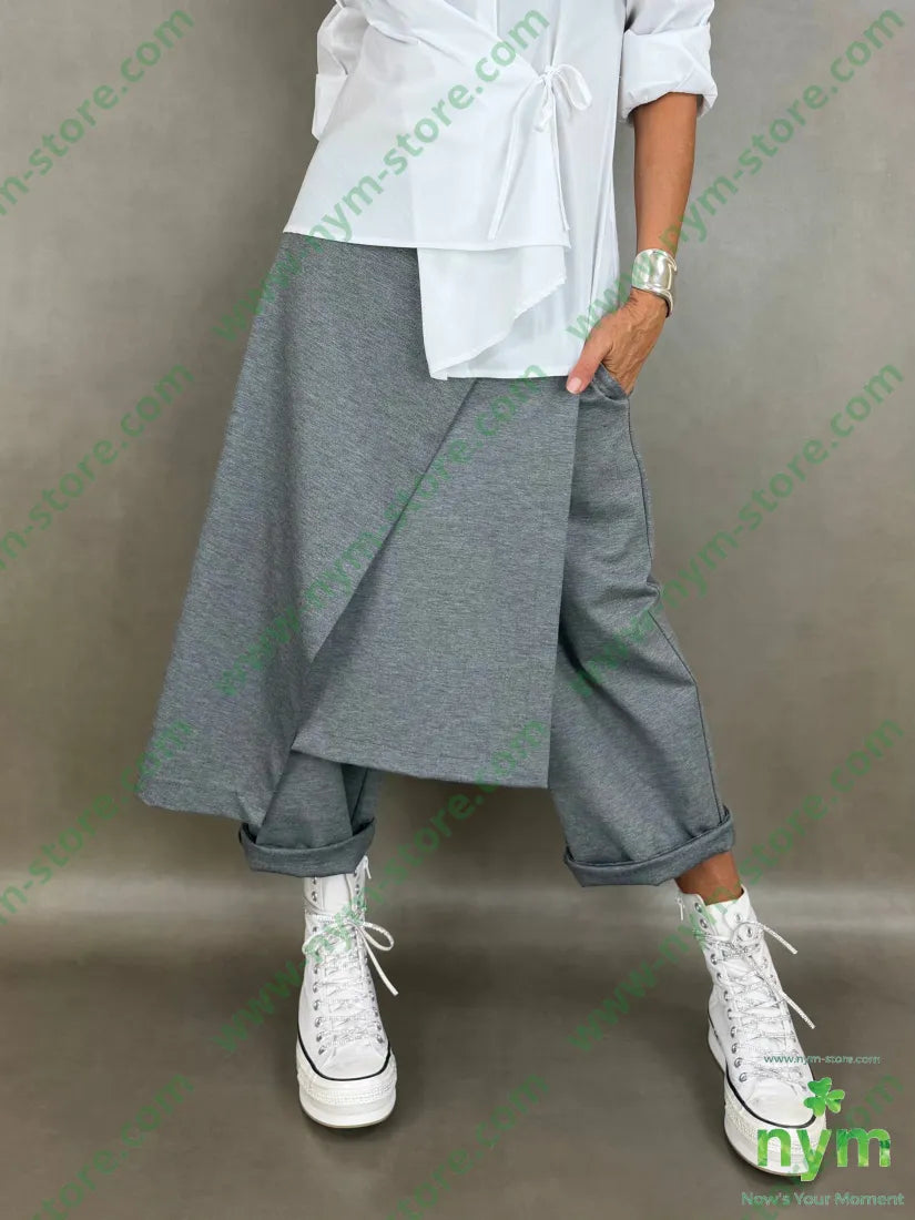 pant pareo removibile punto milano g 60vi35pa5ea - U / GRIGIO C. / AI26 - PANTALONE