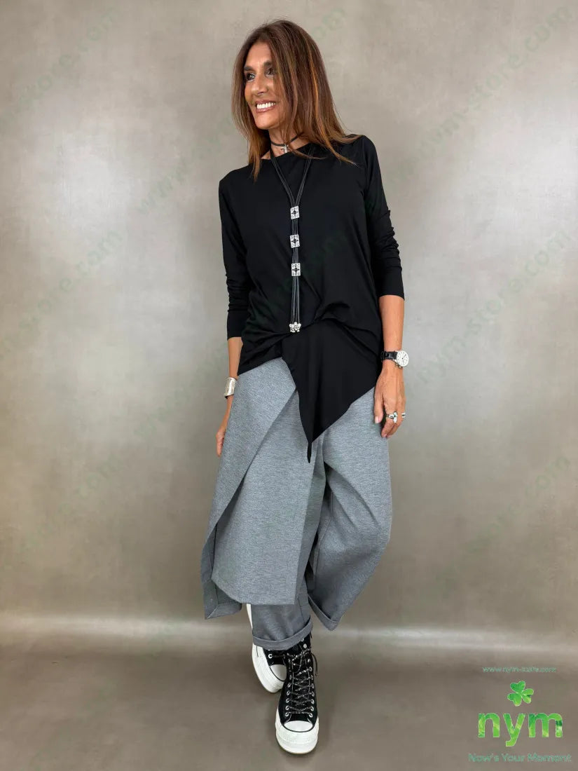 pant pareo removibile punto milano g 60vi35pa5ea - U / GRIGIO C. / AI26 - PANTALONE