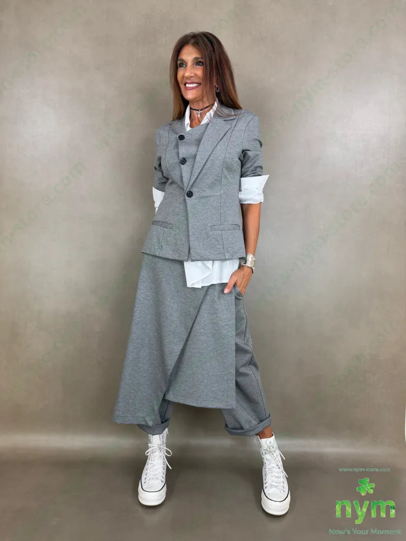 pant pareo removibile punto milano g 60vi35pa5ea - U / GRIGIO C. / AI26 - PANTALONE