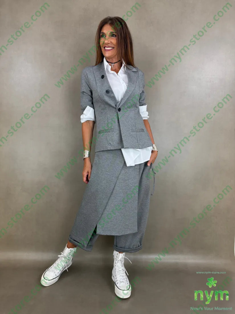 pant pareo removibile punto milano g 60vi35pa5ea - U / GRIGIO C. / AI26 - PANTALONE