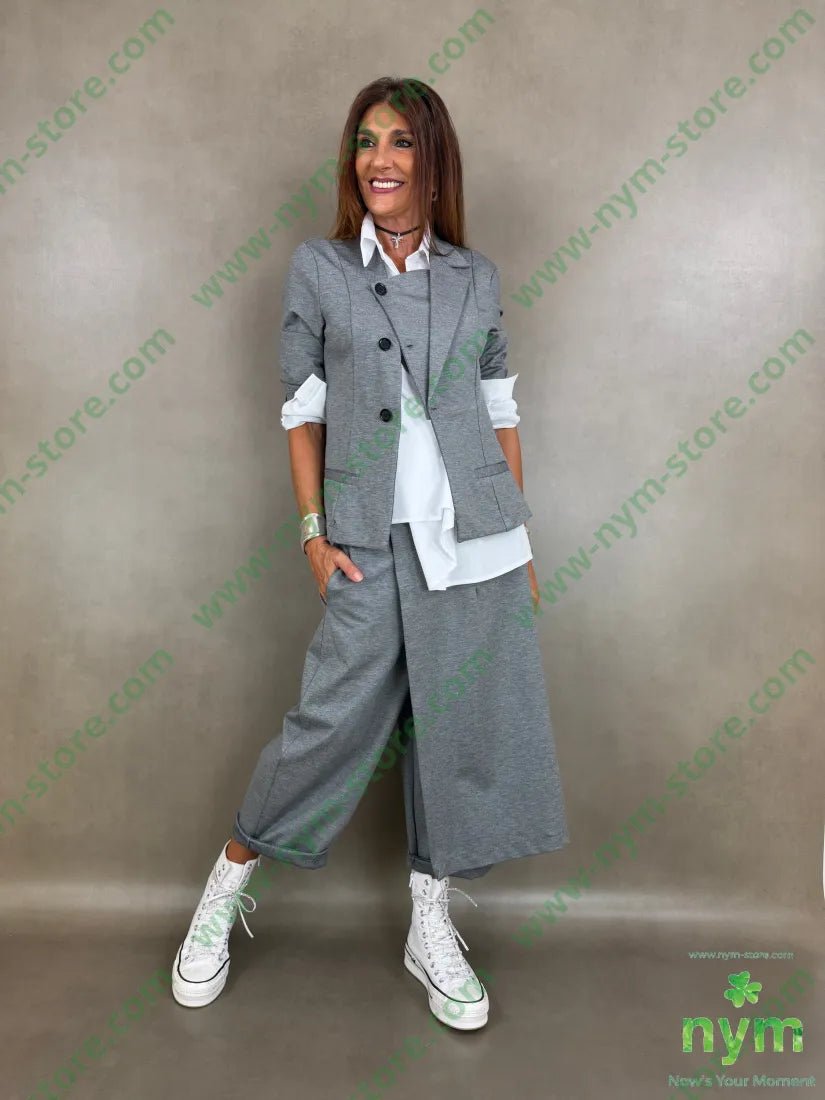 pant pareo removibile punto milano g 60vi35pa5ea - U / GRIGIO C. / AI26 - PANTALONE