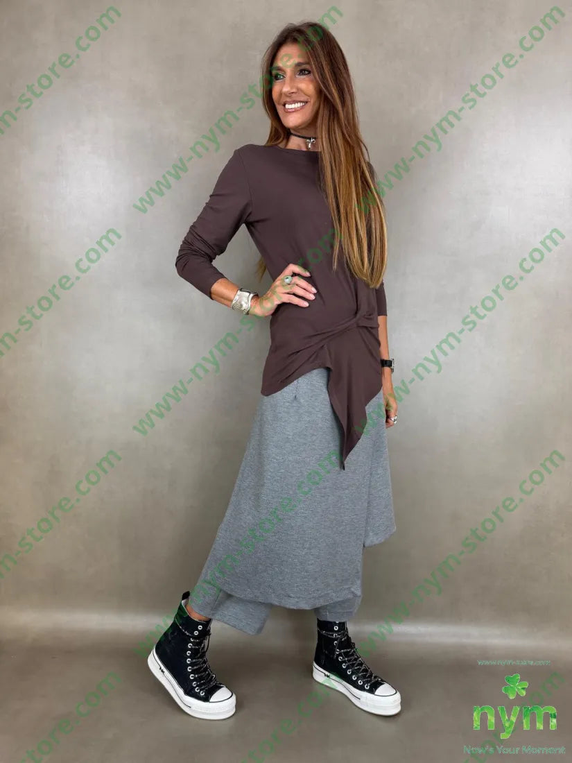 pant pareo removibile punto milano g 60vi35pa5ea - U / GRIGIO C. / AI26 - PANTALONE
