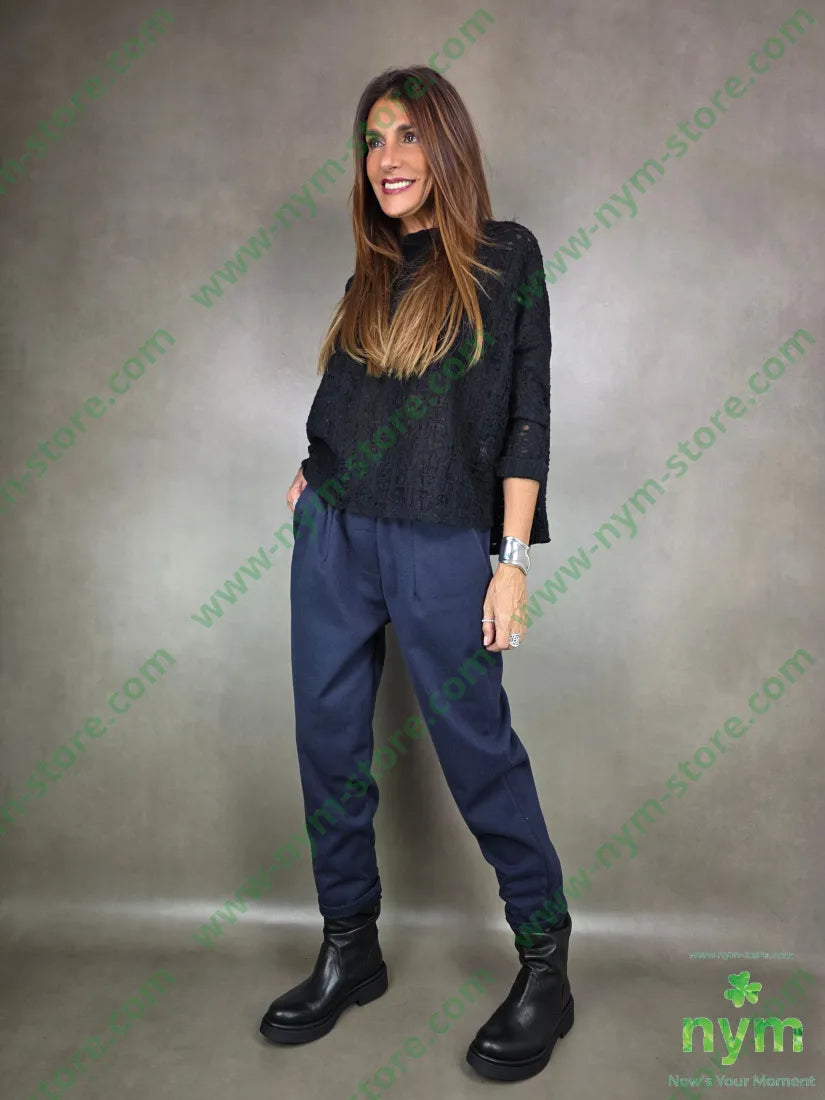 pant slim spigato 95pl5ea PANTALONE