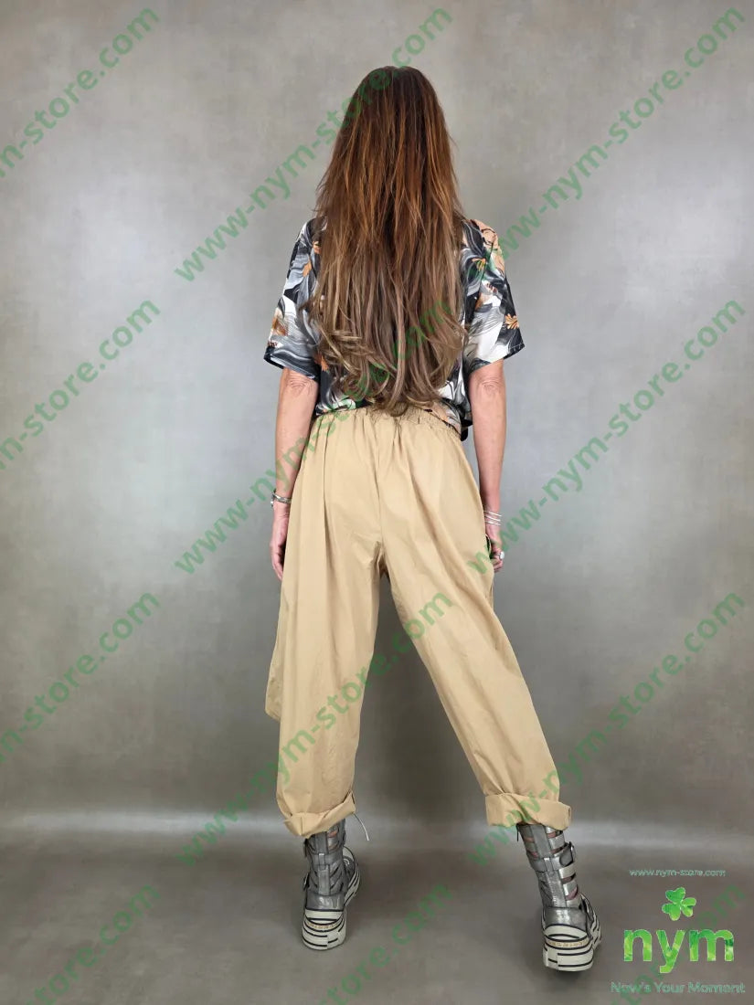 panta a pareo con taschino 98co2ea - PANTALONE