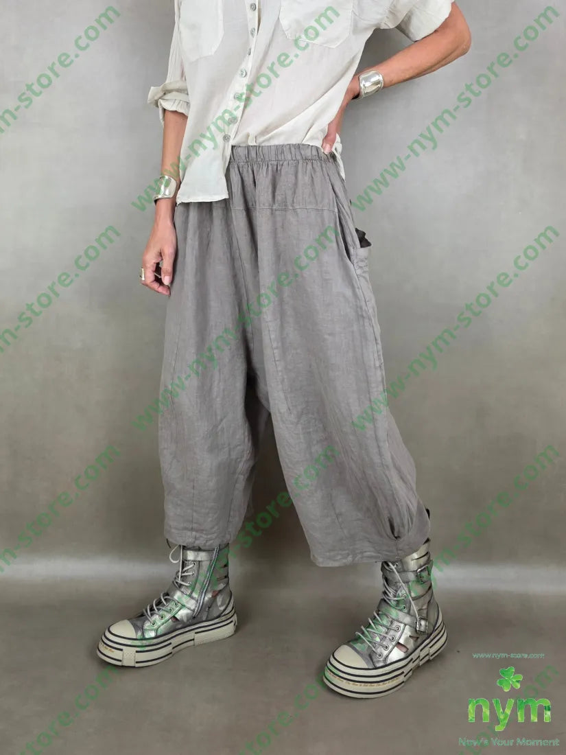 panta balloon cavallo basso 100li - U / FANGO C. / PE26 - PANTALONE