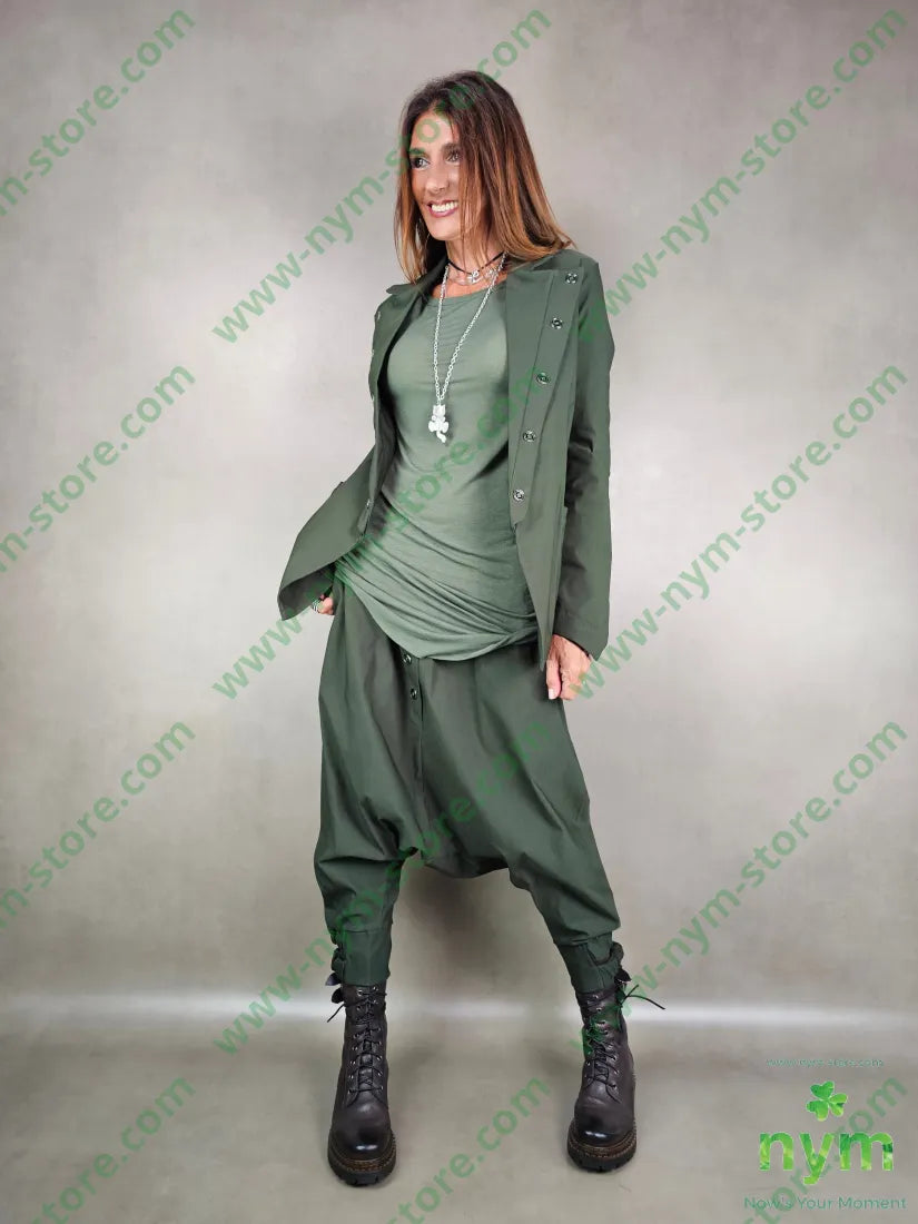 panta bottoni doppio elastico 78vi19pa3ea PANTALONE