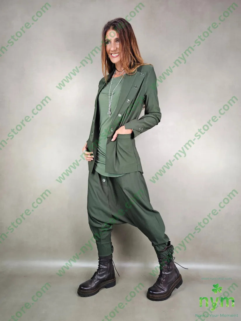 panta bottoni doppio elastico 78vi19pa3ea PANTALONE