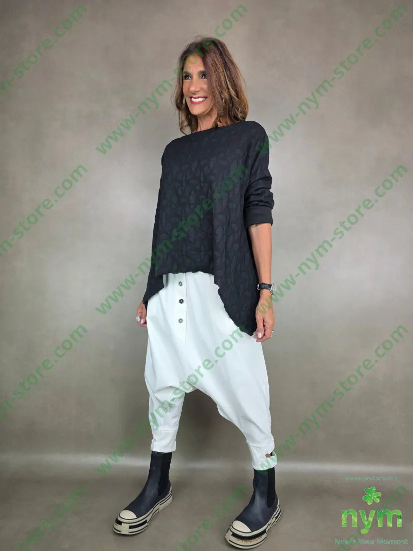 panta bottoni doppio elastico 78vi19pa3ea PANTALONE