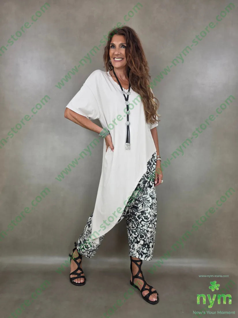 Panta cavallo basso batik 100co - U / NERO / PE26 - PANTALONE