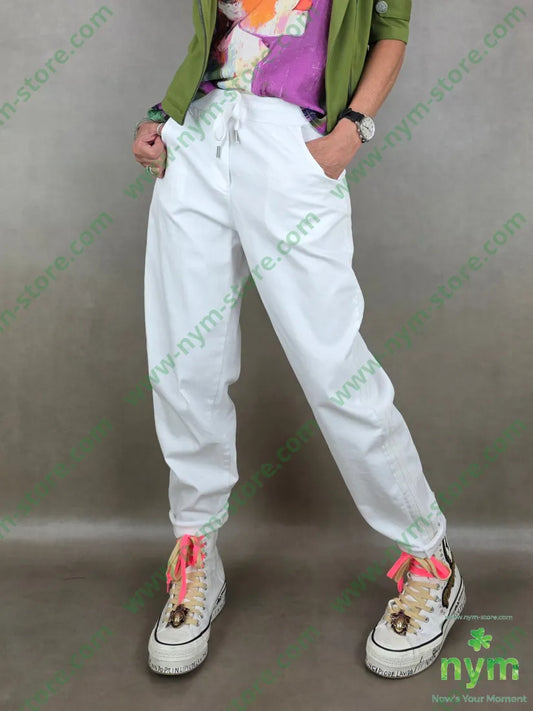 panta drill bande laterali 97co3ea - U / PANNA / PE26 - PANTALONE