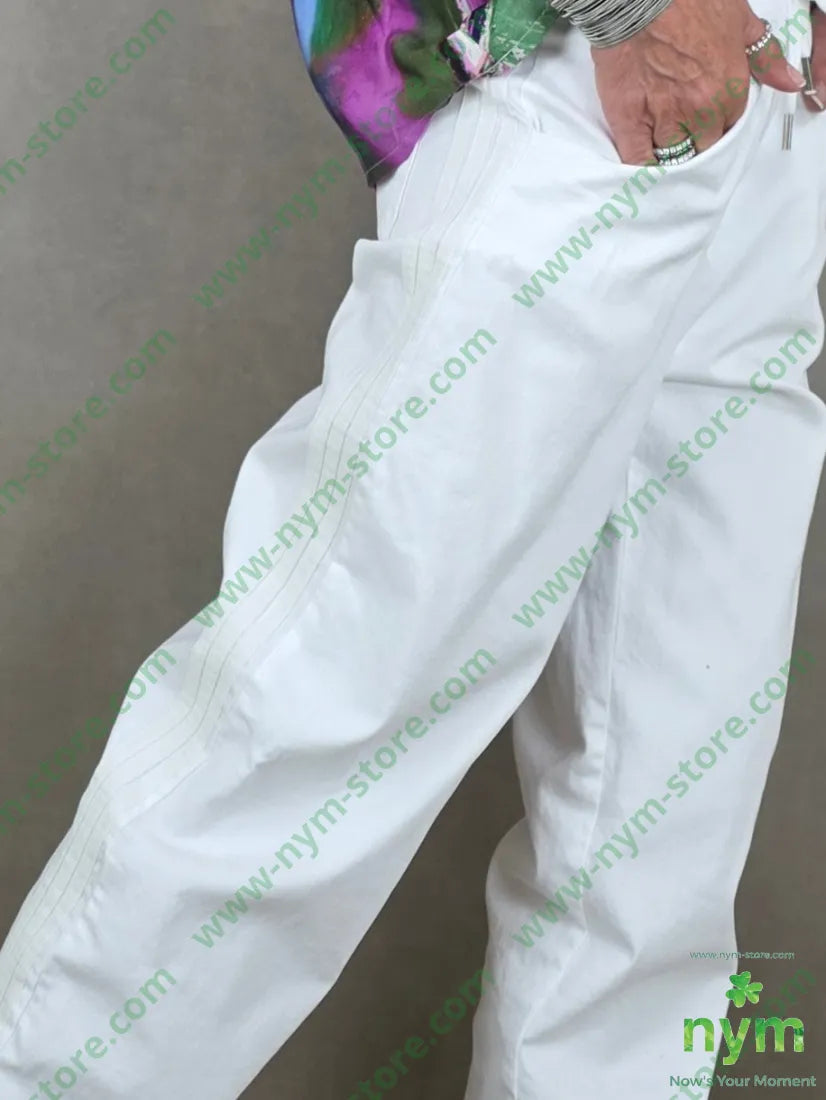 panta drill bande laterali 97co3ea - U / PANNA / PE26 - PANTALONE