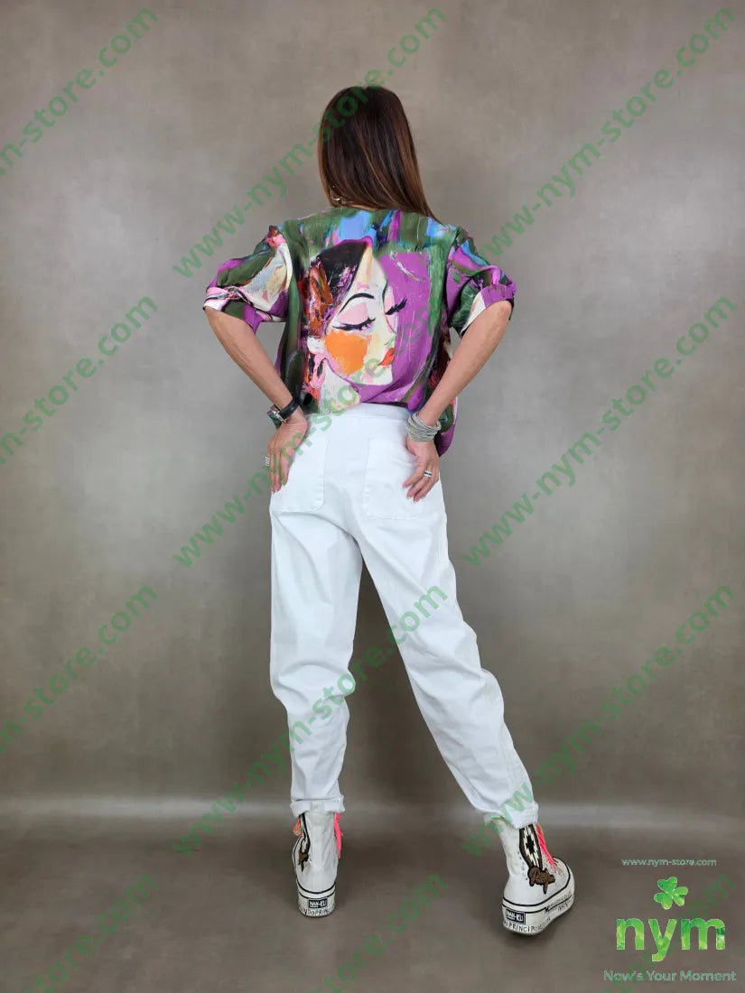 panta drill bande laterali 97co3ea - U / PANNA / PE26 - PANTALONE