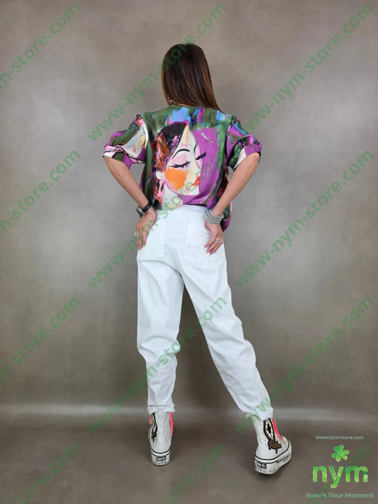 panta drill bande laterali 97co3ea - U / PANNA / PE26 - PANTALONE